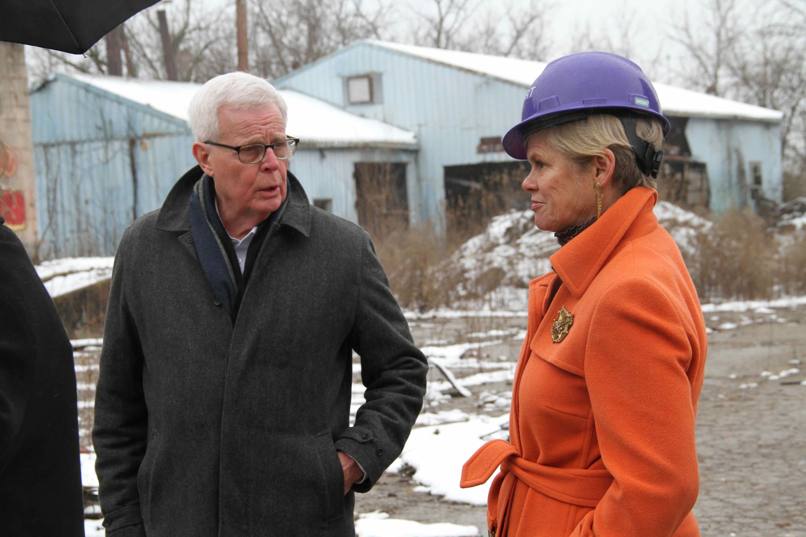 Trustee Honorlaw and Laura Brunner