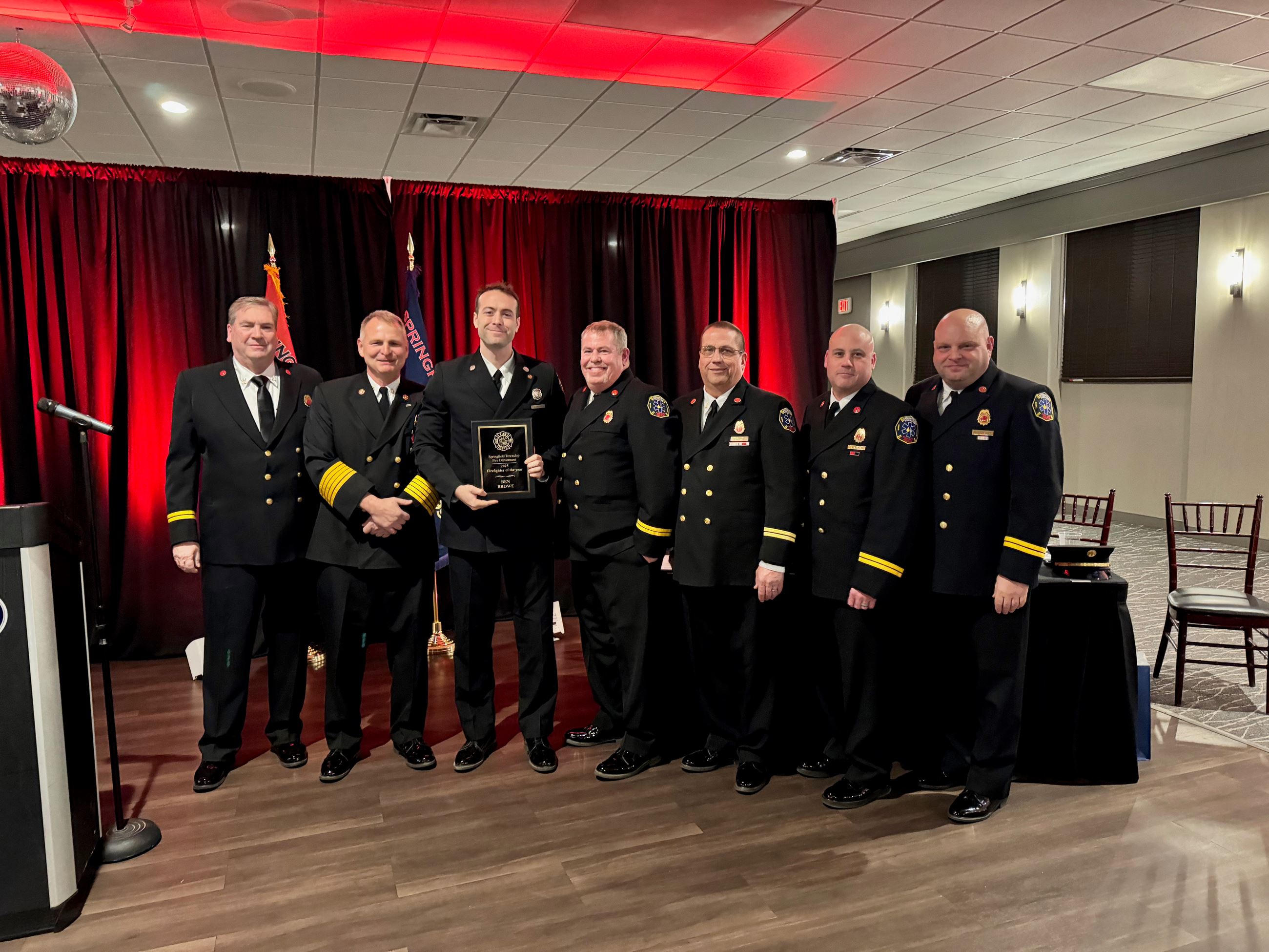 Firefighter of the Year Ben Browe