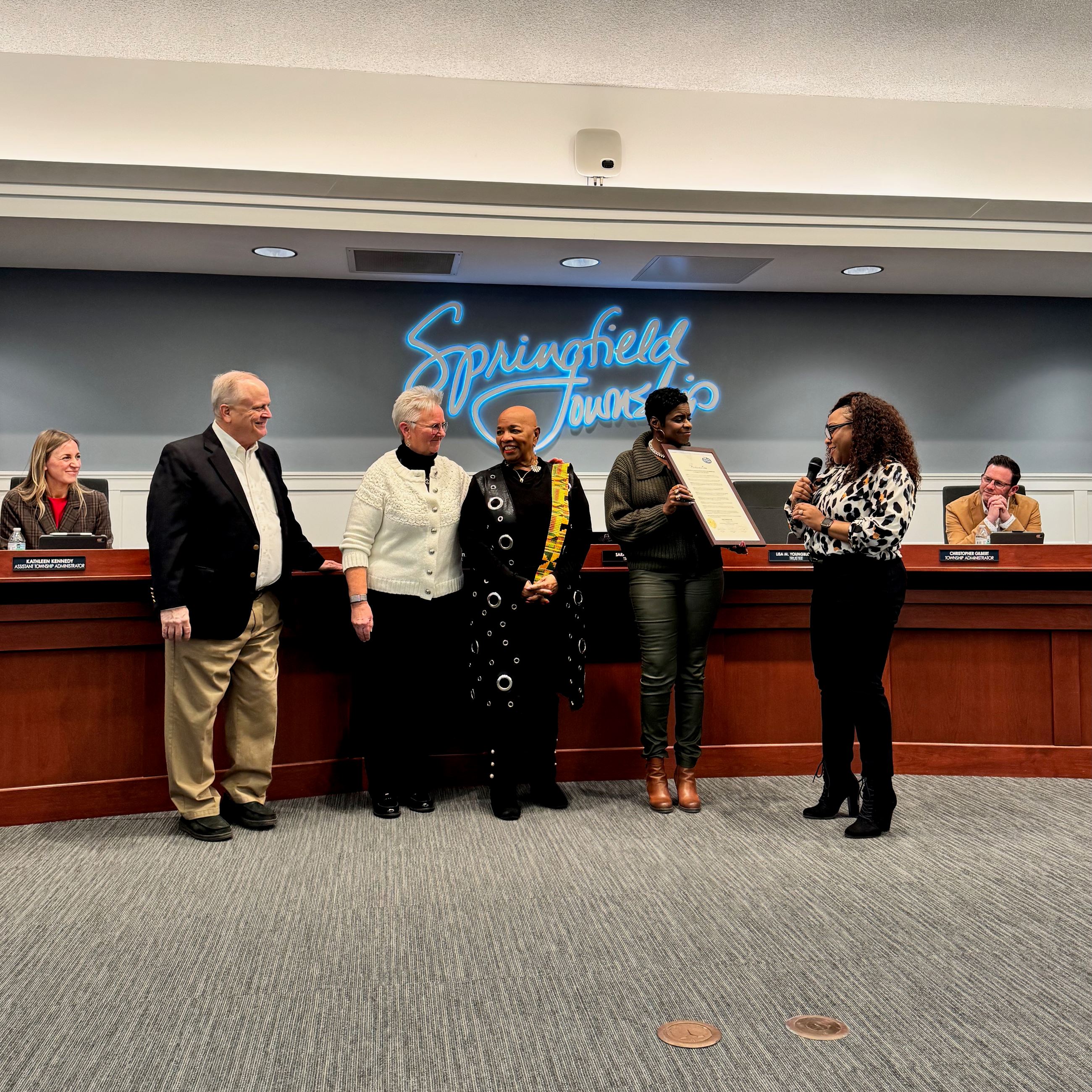 Board of Trustees and Gwen McFarlin