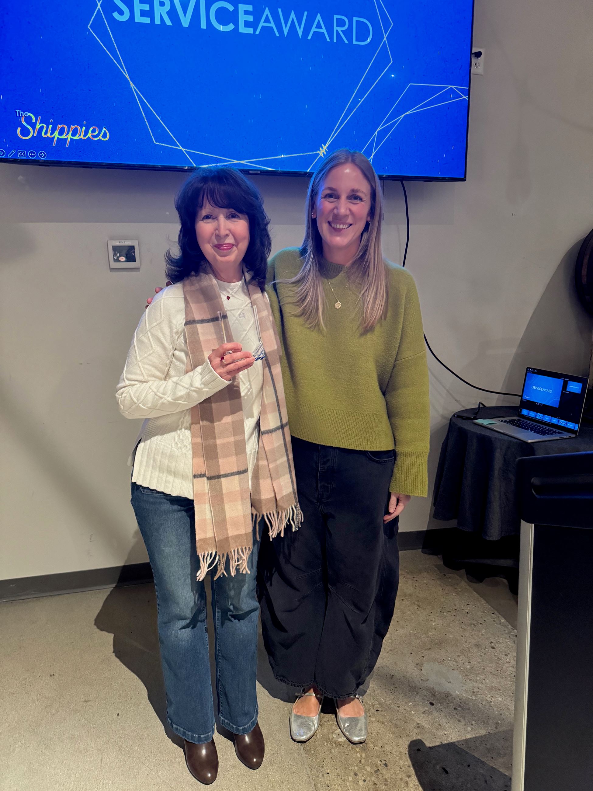 Tamara Kunkel and Kathleen Kennedy