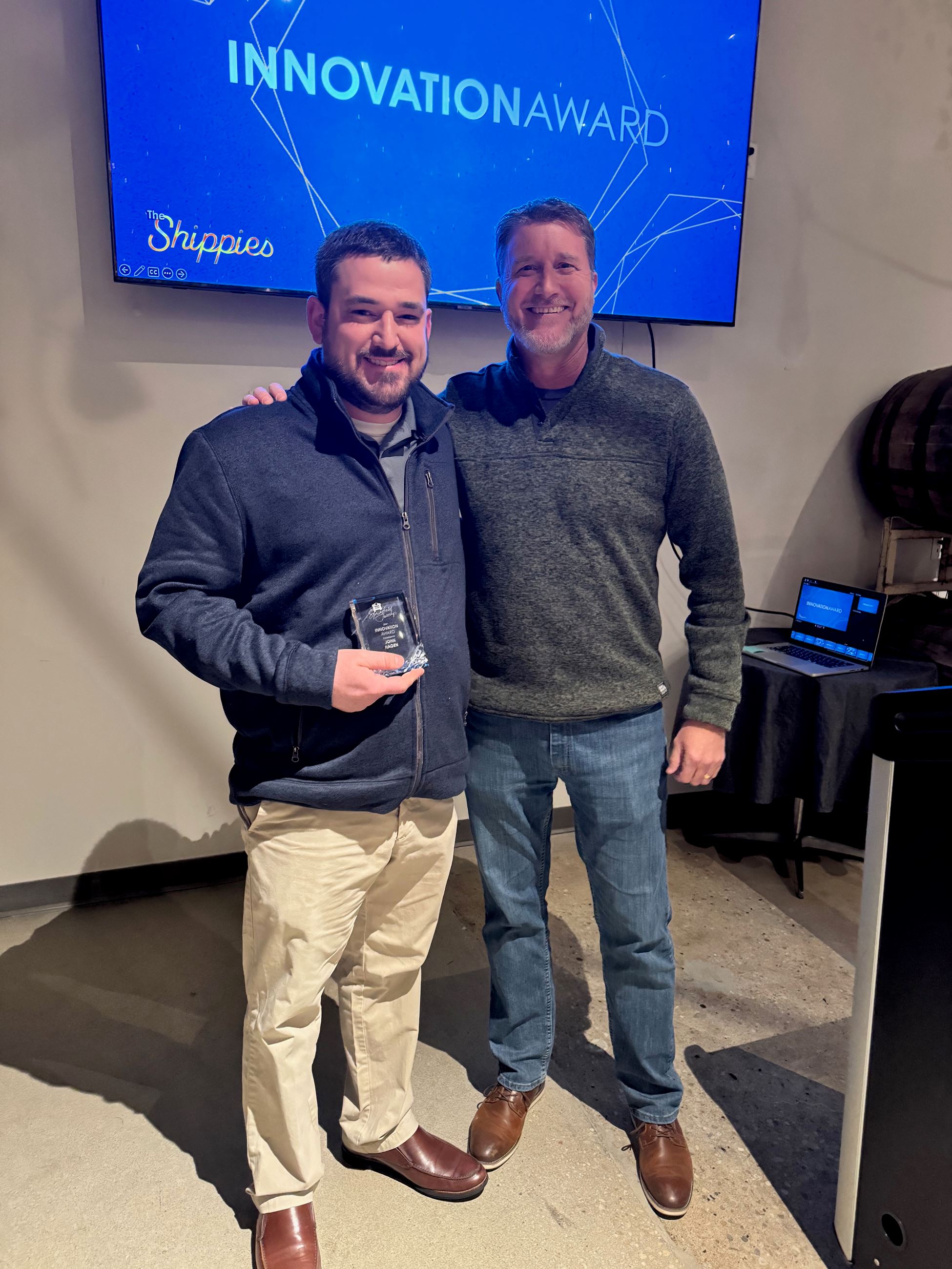 John Hagen and Rick Bley